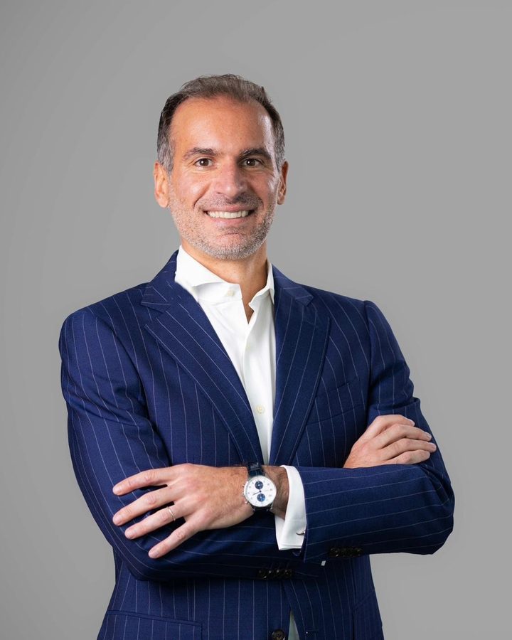 Portrait of Tarek Salloum, Founder and Managing Partner of Silver Arrow Advisory